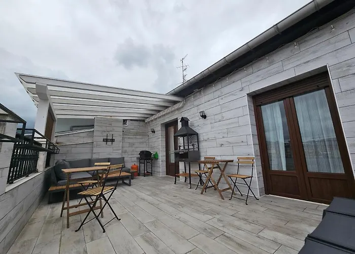 Habitacion En Atico Con Terraza En Bilbao